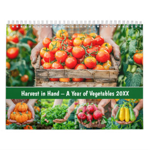 Calendrier Récolte en main – Une année de légumes