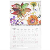 Calendrier Red Dahlia (Mar 2026)