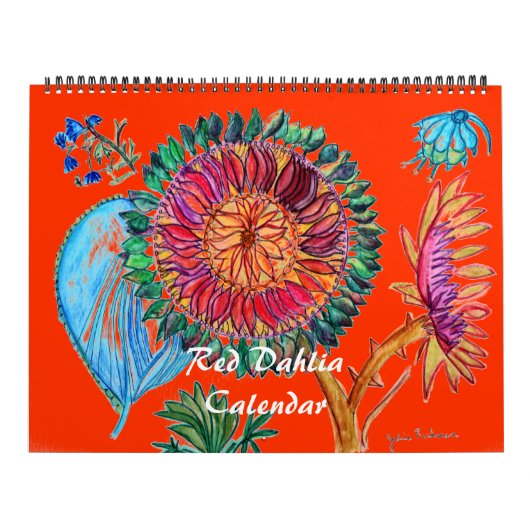 Calendrier Red Dahlia 2 (Protection)