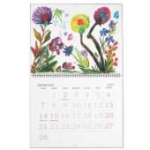 Calendrier Red Dahlia 2 (Feb 2027)