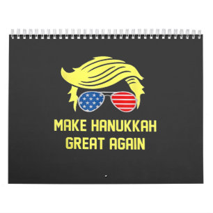 Calendrier Refaire Hanukkah Great Again Trump Juif