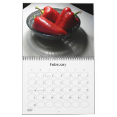 Calendrier régal de pixels, un gourmand calender (Feb 2027)