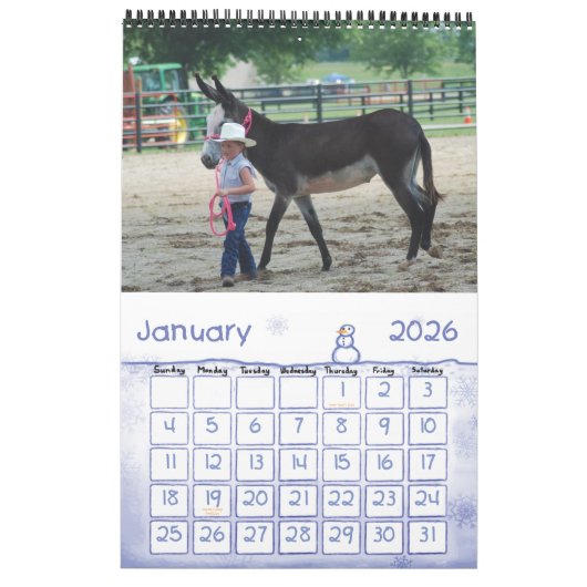 CALENDRIER RÈGLE MULES (Jan 2026)