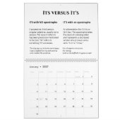 Calendrier Règles d'orthographe florale pour les femmes chefs (Jan 2027)