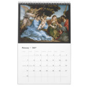 Calendrier religieux de coutume d'art (Feb 2027)