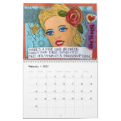calendrier REMPLI de MAUVAIS ART de FILLE (Feb 2027)