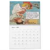 calendrier REMPLI de MAUVAIS ART de FILLE (Mar 2027)
