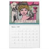 calendrier REMPLI de MAUVAIS ART de FILLE (Feb 2027)