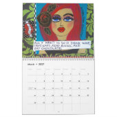 CALENDRIER REMPLI DE MAUVAIS ART DE FILLE (Mar 2027)