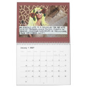 CALENDRIER REMPLI DE MAUVAIS ART DE FILLE (Jan 2027)