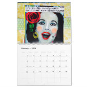 CALENDRIER REMPLI DE MAUVAISES FILLES ART (Feb 2026)