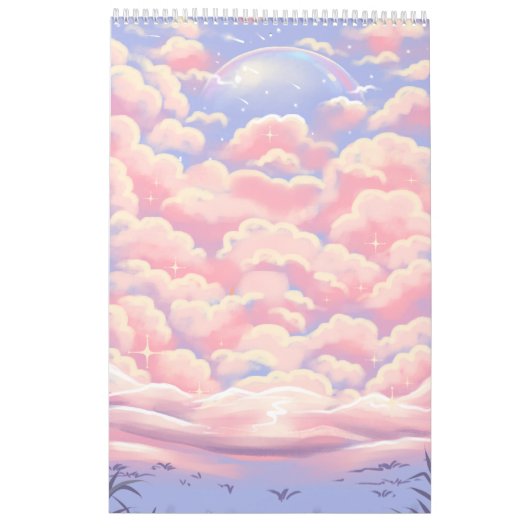 calendrier renard rose (Dos)