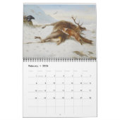 Calendrier Renards dans l'art (Feb 2026)