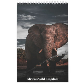 Calendrier Rencontres dans le Royaume Sauvage de l'Afrique, C