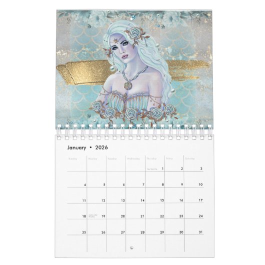 Calendrier Renee Lavoie imaginaires (Jan 2026)