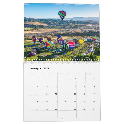 Calendrier Reno Balloon 2024 (Jan 2026)