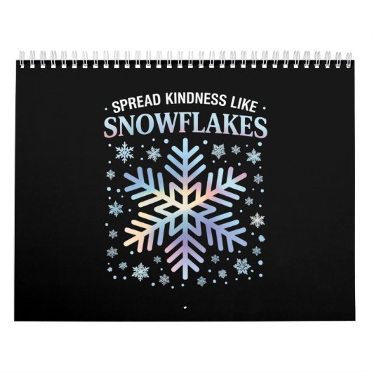 Calendrier Répandre la gentillesse comme des flocons de neige (Protection)