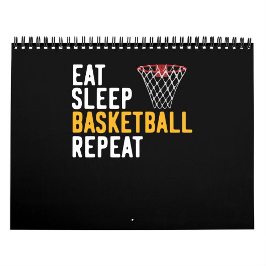 Calendrier Répéter le basketball du sommeil (Protection)