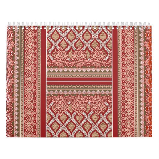 Calendrier Représentation artistique d'un orange et d'un brun (Protection)