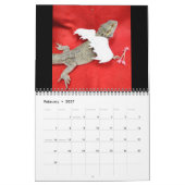 Calendrier Reptile Calendar 2021 (Feb 2027)