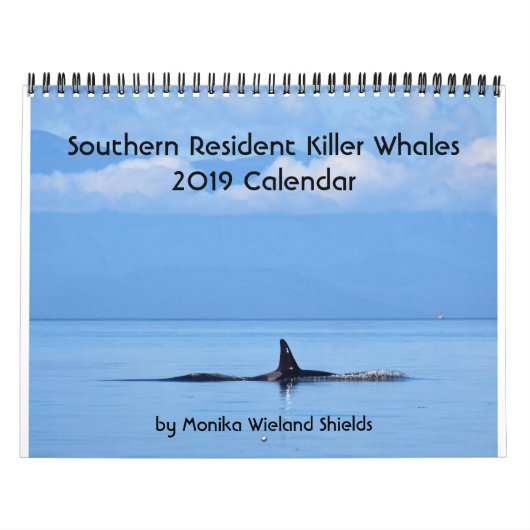 Calendrier résident du sud d'épaulard 2019 (Protection)