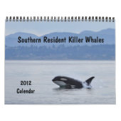 Calendrier résident du sud du ~ 2012 d'épaulards (Protection)