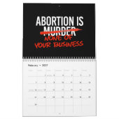 Calendrier Résistance féministe (Feb 2027)