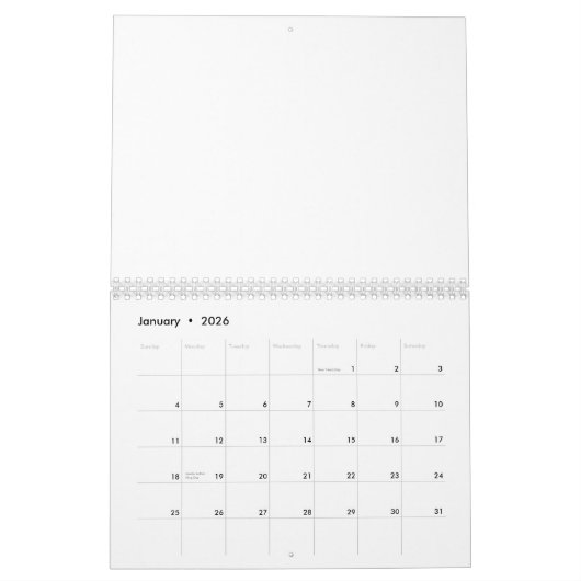 Calendrier Retiré non expiré (Jan 2026)