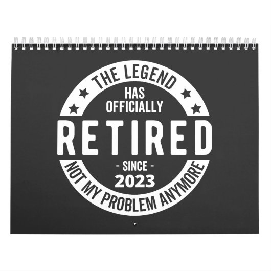 Calendrier retraité 2023 (Protection)