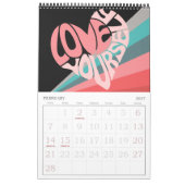 Calendrier Retro, Affirmations Positives Super 202 (Feb 2027)