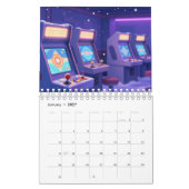 Calendrier Retro Gaming 2026 Calendar (Jan 2027)