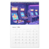 Calendrier Retro Gaming 2026 Calendar (Jan 2026)