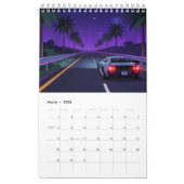 Calendrier Retro Gaming 2026 Calendar (Mar 2026)
