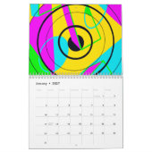 Calendrier rétroactif des années 80 (Jan 2027)