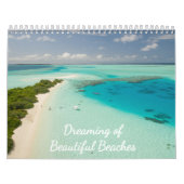Calendrier Rêver de belles plages 2026 (Protection)