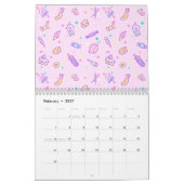 Calendrier Rêver de collations estivales (Feb 2027)