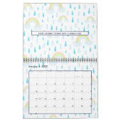 Calendrier Rêves arc-en-ciel (Jan 2027)