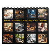 Calendrier Rêves de chats perses à chaque saison 20XX (Protection)