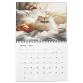 Calendrier Rêves de chats perses à chaque saison 20XX (Jan 2027)