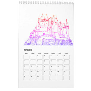 Calendrier Rêvez et voyagez dans les villes