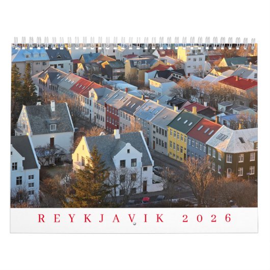 calendrier Reykjavik 2026 (Protection)