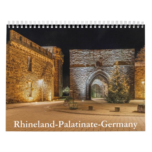 Calendrier Rhénanie-Palatinat-Allemagne (Protection)