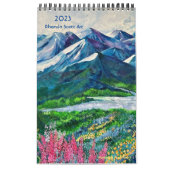 Calendrier Rhonda Scott Art 2023 Small Calendar (Protection)