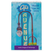 Calendrier Rhonda Scott Art 2024 (Protection)