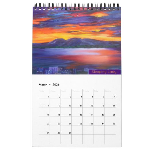 Calendrier Rhonda Scott _LargeCalendar 2022 (Mar 2026)
