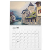 Calendrier Rhône-Alpes-France (Jan 2027)