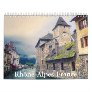 Calendrier Rhône-Alpes-France