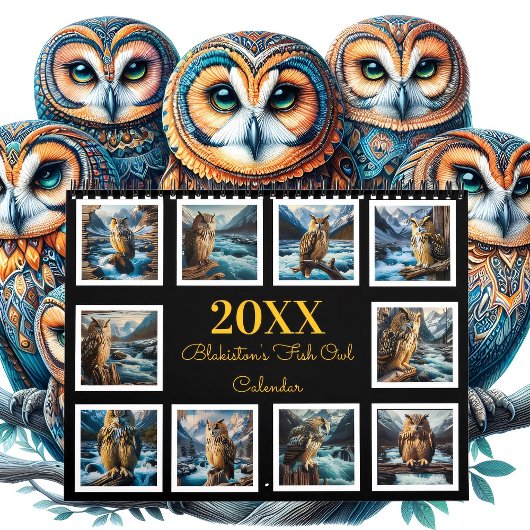 Calendrier River Guardian : Majesté de Blakiston 20XX