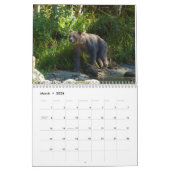 Calendrier Roaming with Giants - A Grizzly Bear Calendar (Mar 2026)