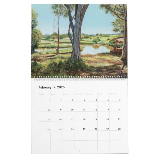 Calendrier Robert Kingdom Art (Feb 2026)